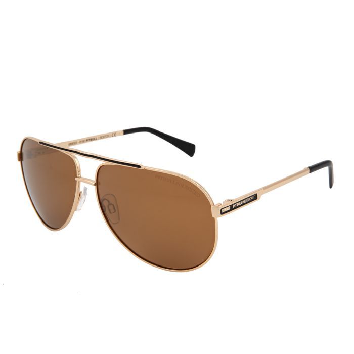 Sonnenbrille ROXTON Gold/Braun