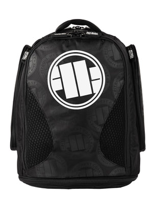 Mittlerer Trainingsrucksack LOGO Schwarz 