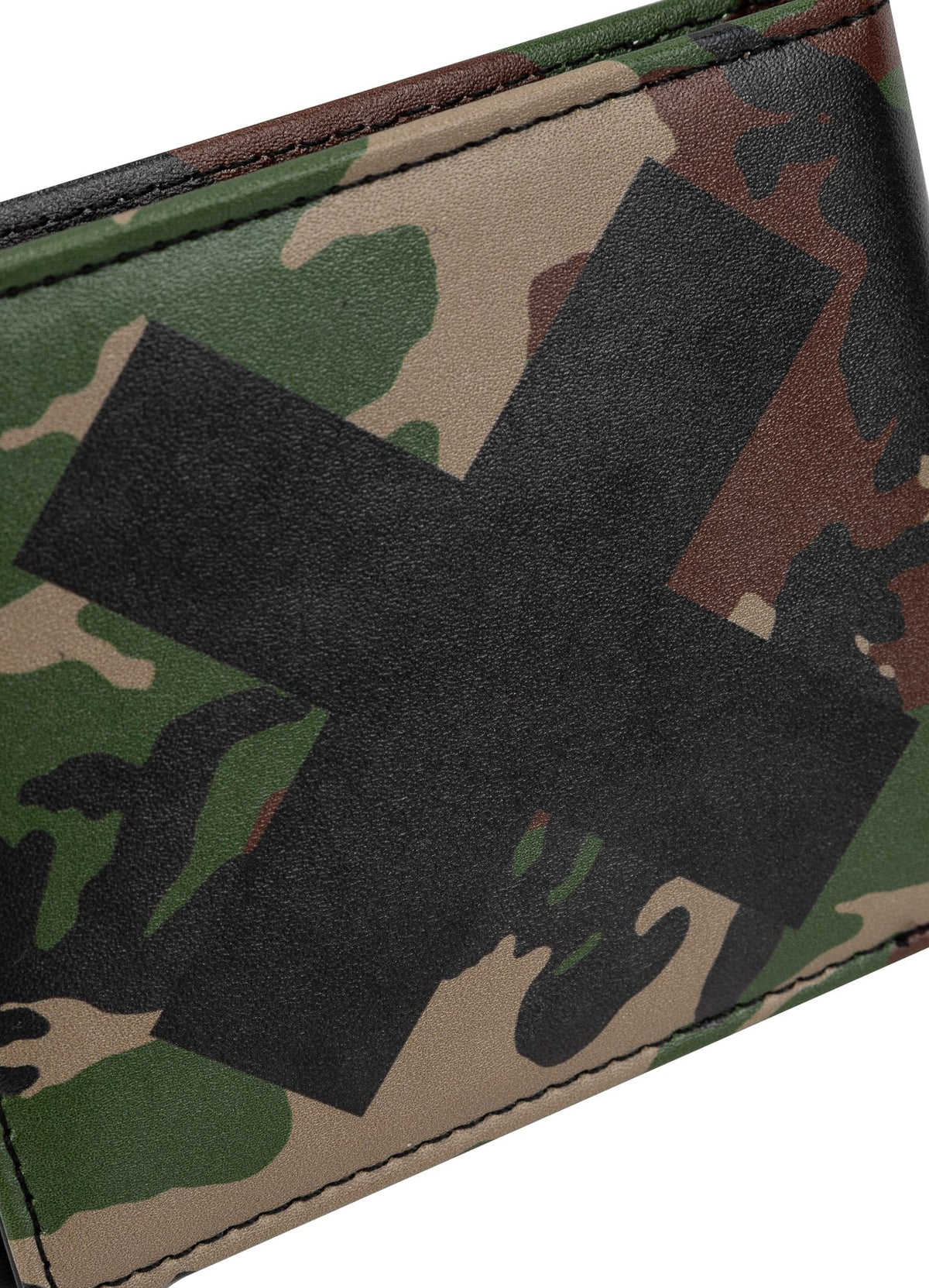 Ledergeldbörse Roswell Cros Camo Woodland - Woodland Camouflage