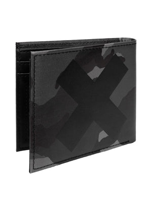 Geldbörse Roswell Cros Camo Grau
