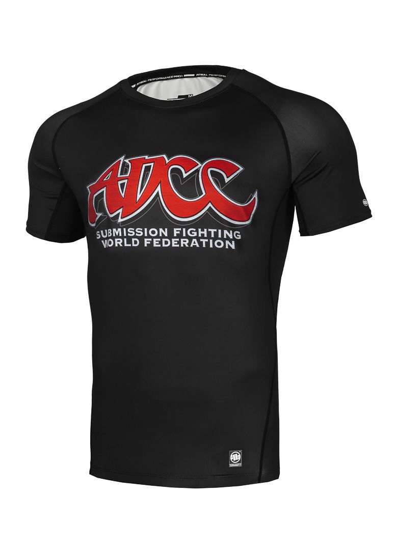 T-Shirt Rashguard ADCC - Schwarz