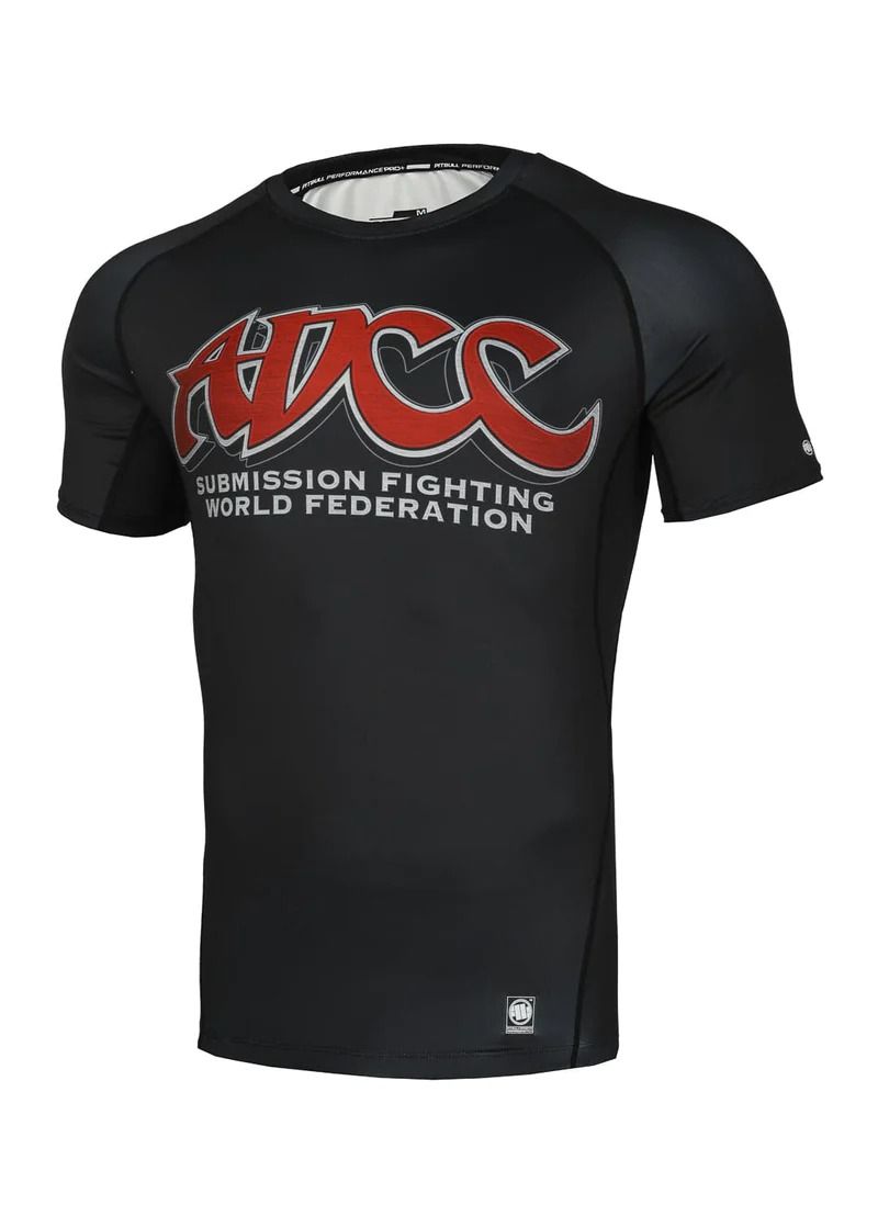 T-Shirt Rashguard Performance Pro Plus ADCC - Schwarz