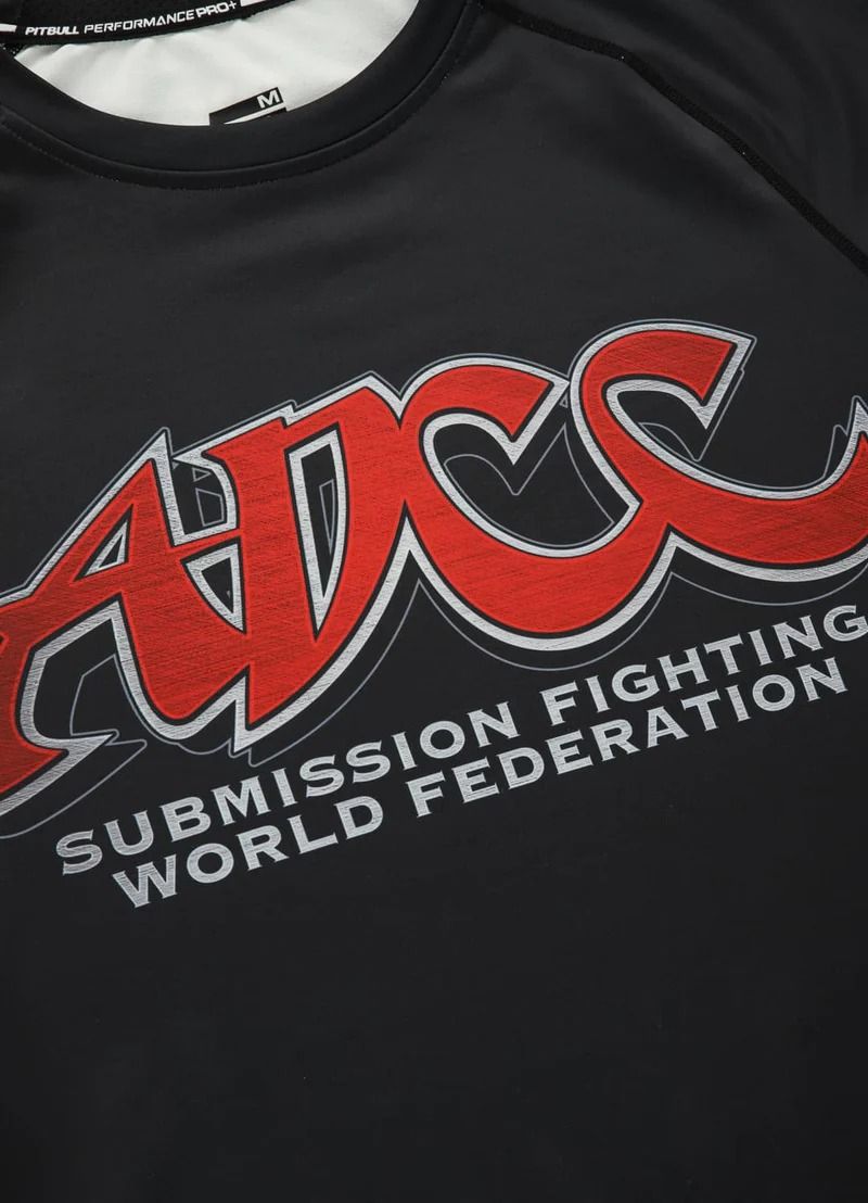 T-Shirt Rashguard Performance Pro Plus ADCC - Schwarz