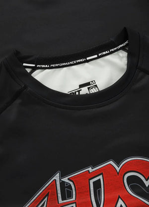 T-Shirt Rashguard Performance Pro Plus ADCC - Schwarz