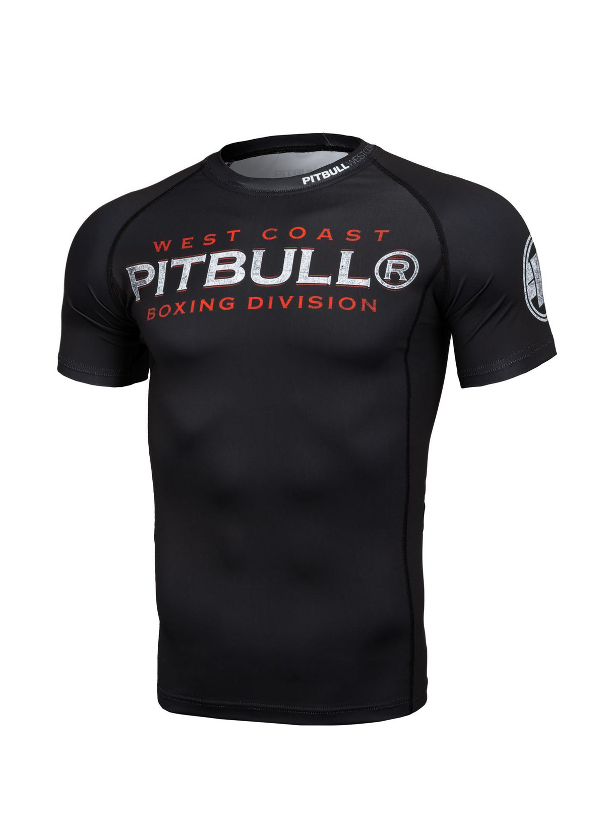 RASHGUARD BOXEN SCHWARZ