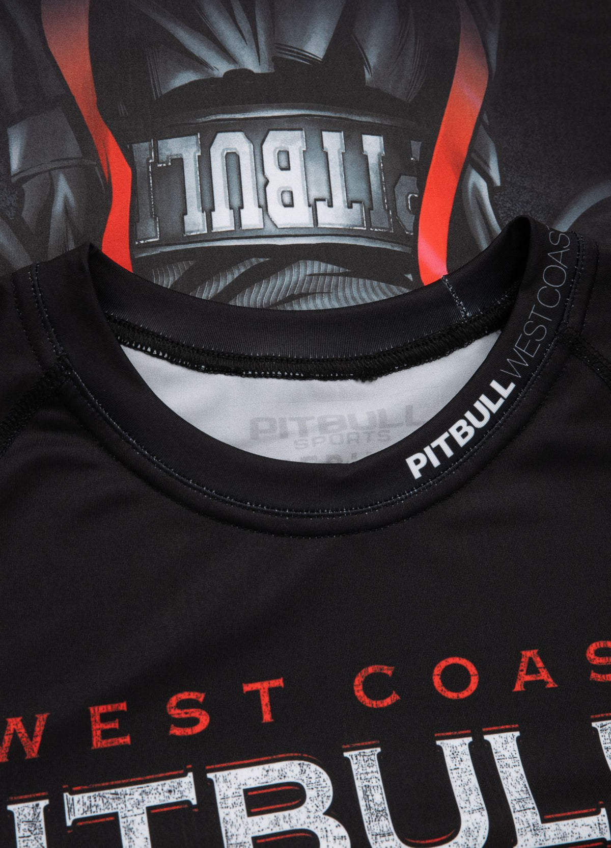 RASHGUARD BOXEN SCHWARZ
