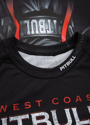 RASHGUARD BOXEN SCHWARZ