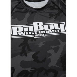 Women's Rashguard All Black Camo