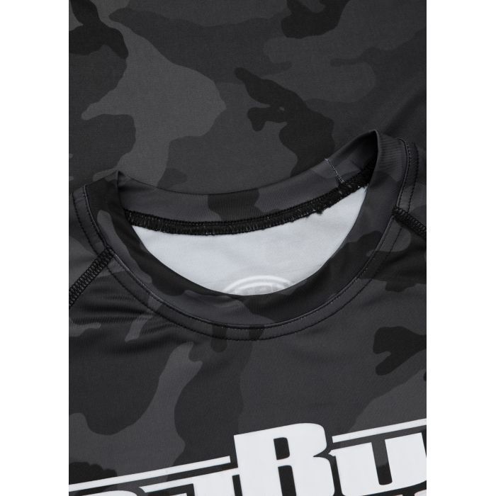 Women's Rashguard All Black Camo