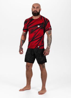 Rashguard Dot Camo II - Rot