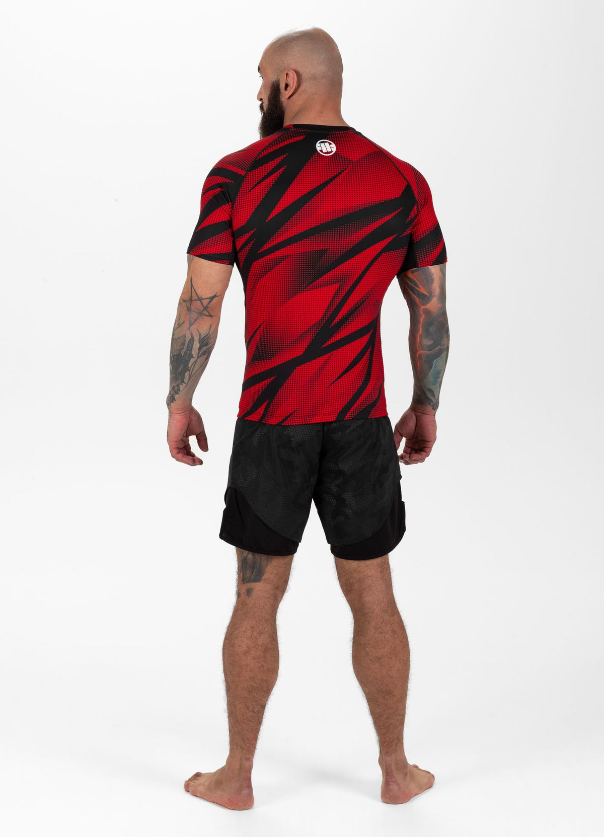 Rashguard Dot Camo II - Rot