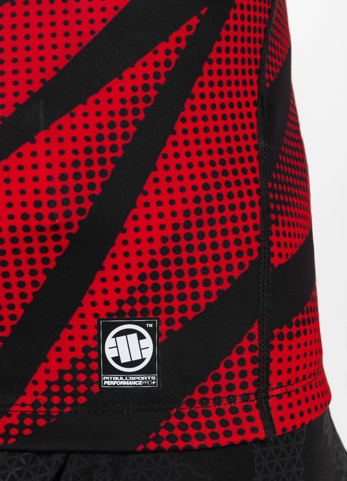 Rashguard Dot Camo II - Rot