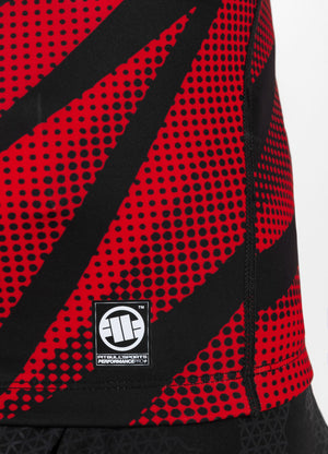 Rashguard Dot Camo II - Rot