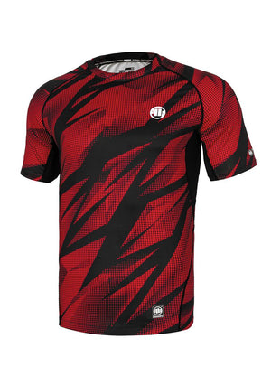 Rashguard Dot Camo II - Rot