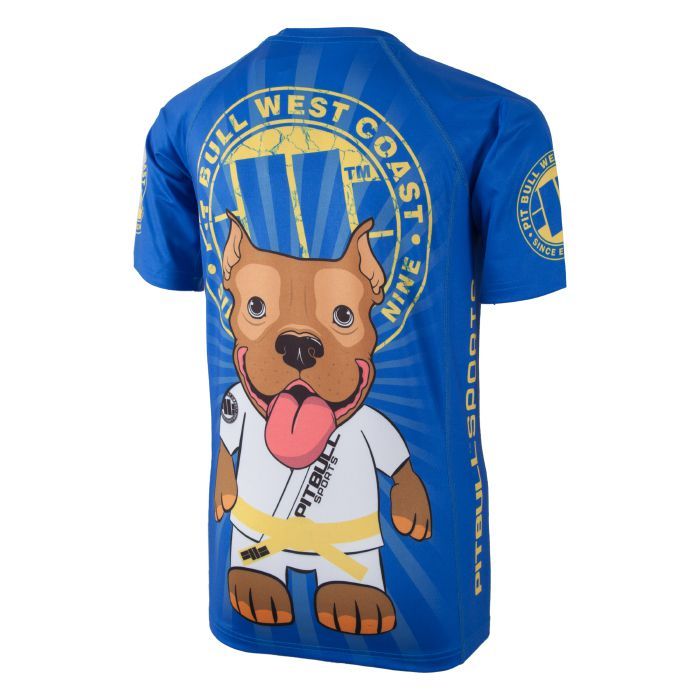 Kurzarm-Rashguard für Kinder LITTLE PB Blau