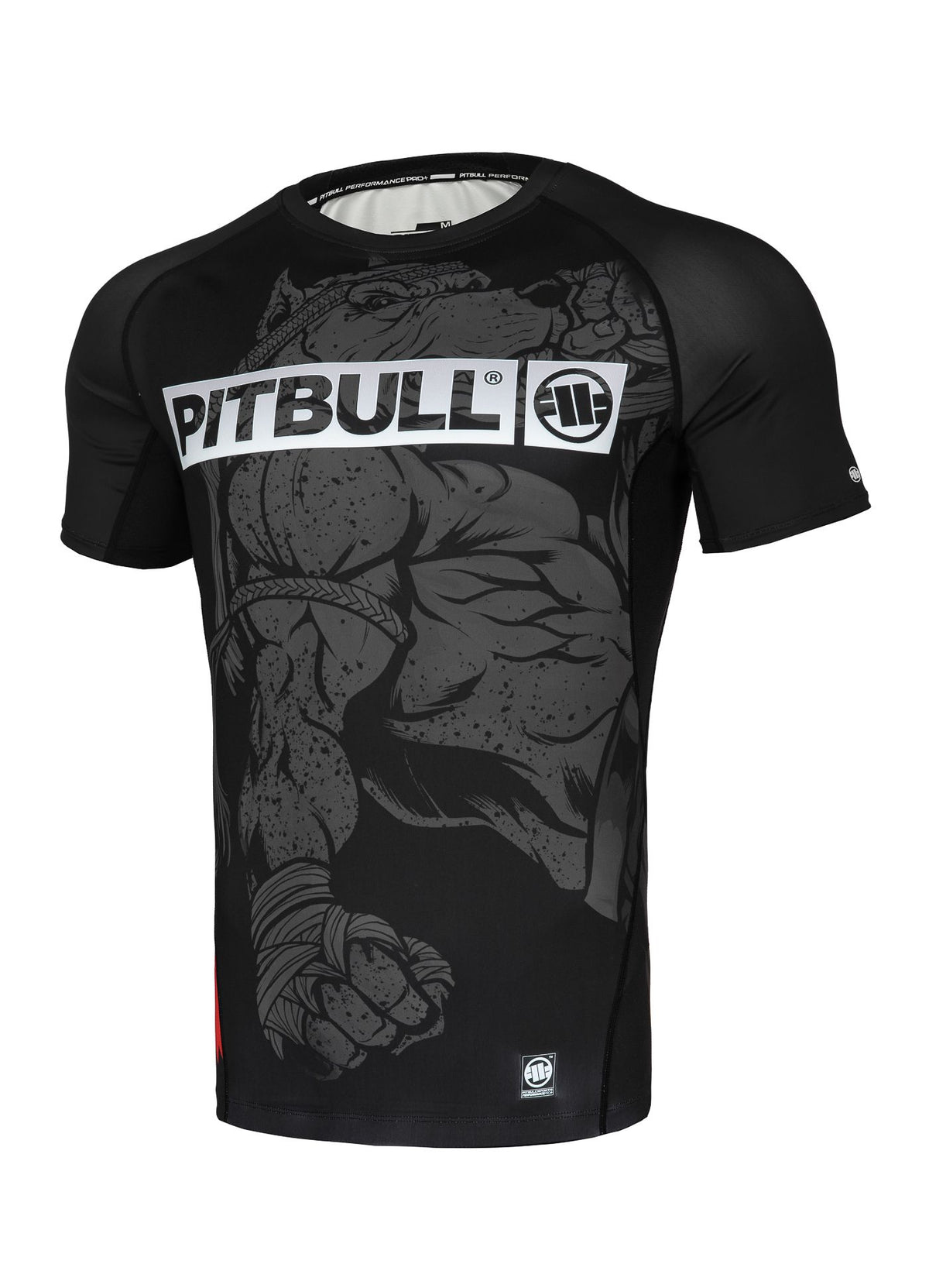 MUAY THAI HILLTOP Schwarzer Rashguard