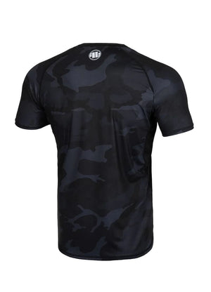 T-Shirt Rashguard Performance Pro Plus ADCC - Schwarzes Camouflage