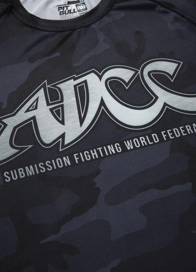 T-Shirt Rashguard Performance Pro Plus ADCC - Schwarzes Camouflage