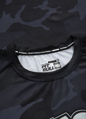 T-Shirt Rashguard Performance Pro Plus ADCC - Schwarzes Camouflage