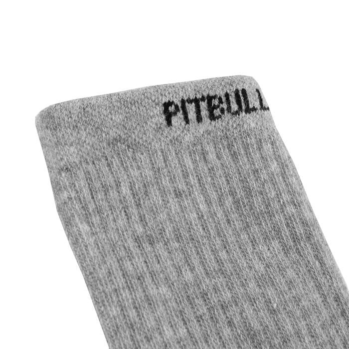 Dünne Knöchelsocken High Ankle 3er-Pack - Grau