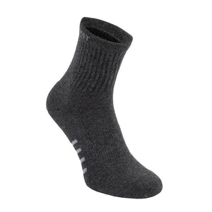 Hohe Knöchelsocken High Ankle 3er-Pack - Anthrazit