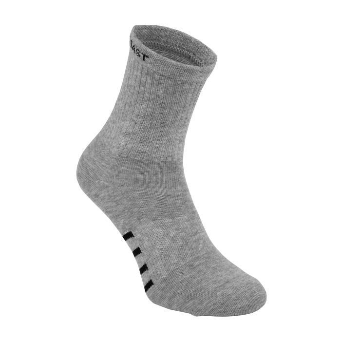 Hohe Knöchelsocken High Ankle 3er-Pack - Grau