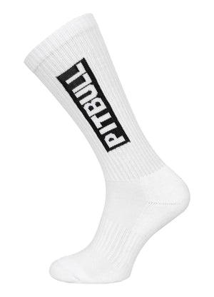 Dicke Socken High Crew Pitbull 3er-Pack - Weiß