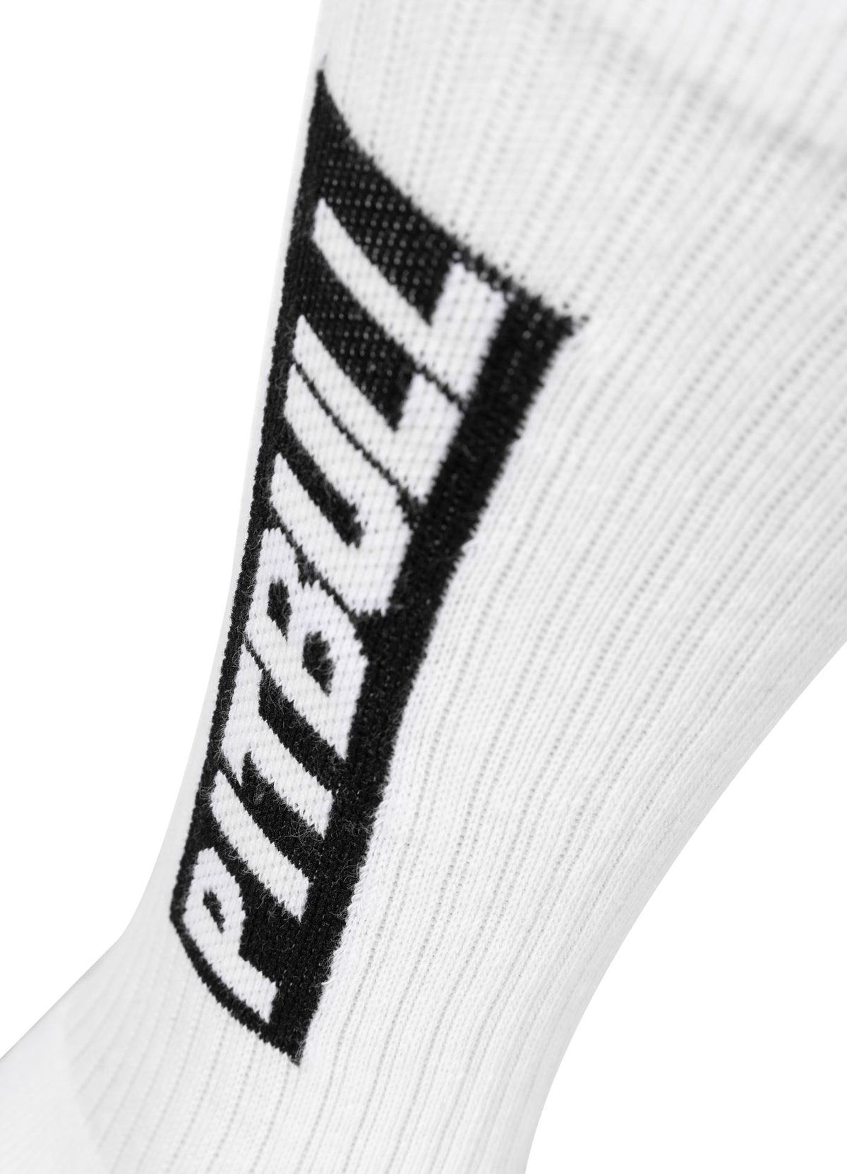 Dicke Socken High Crew Pitbull 3er-Pack - Weiß