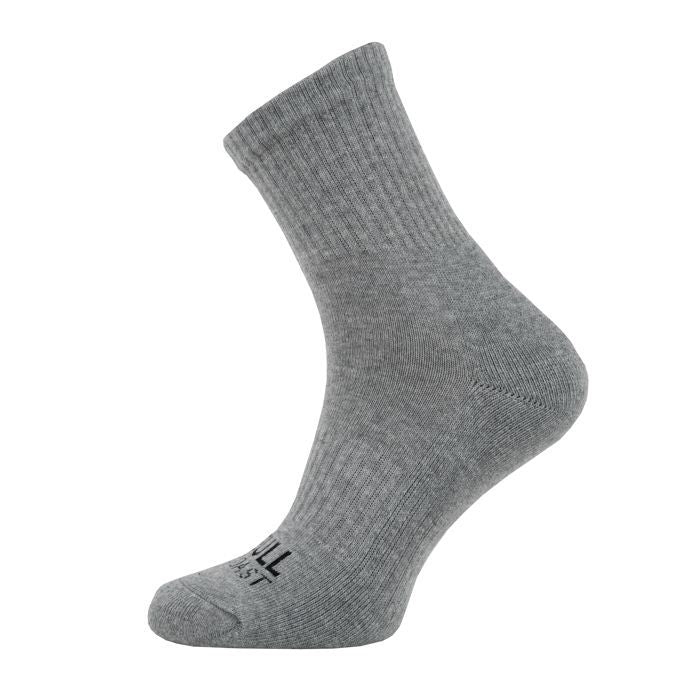 Hohe Knöchelsocken TNT 3er-Pack Weiß/Grau/Anthrazit