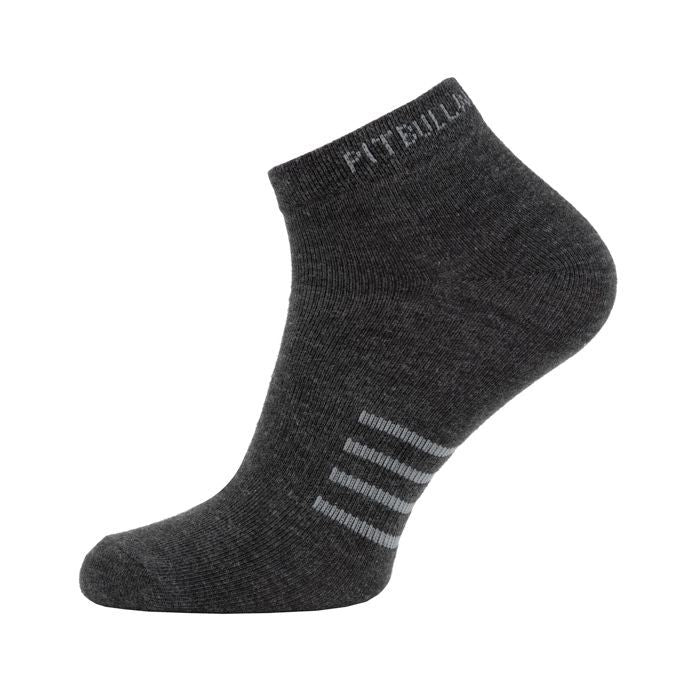 Knöchelhohe dünne Socken 3er-Pack Weiß/Anthrazit/Schwarz