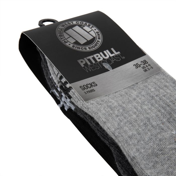 Dünne Socken Low Ankle TNT 3er Pack Grau/Kohle/Schwarz