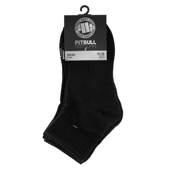 Kurze Socken TNT 3er-Pack - Schwarz