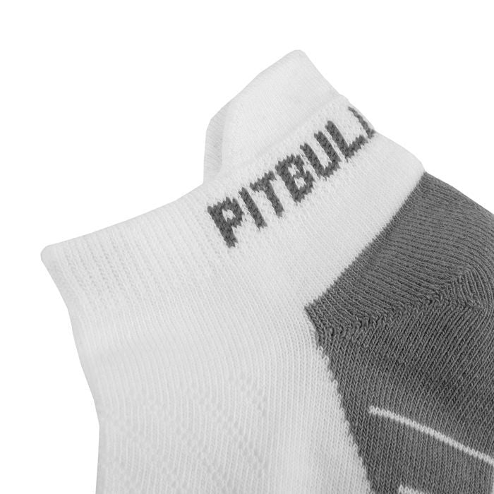 Sportsocken Lowcut 2er-Pack - Weiß/Grau