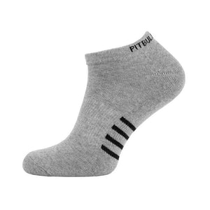 Polstersocken 3er-Pack Weiß/Grau/Anthrazit