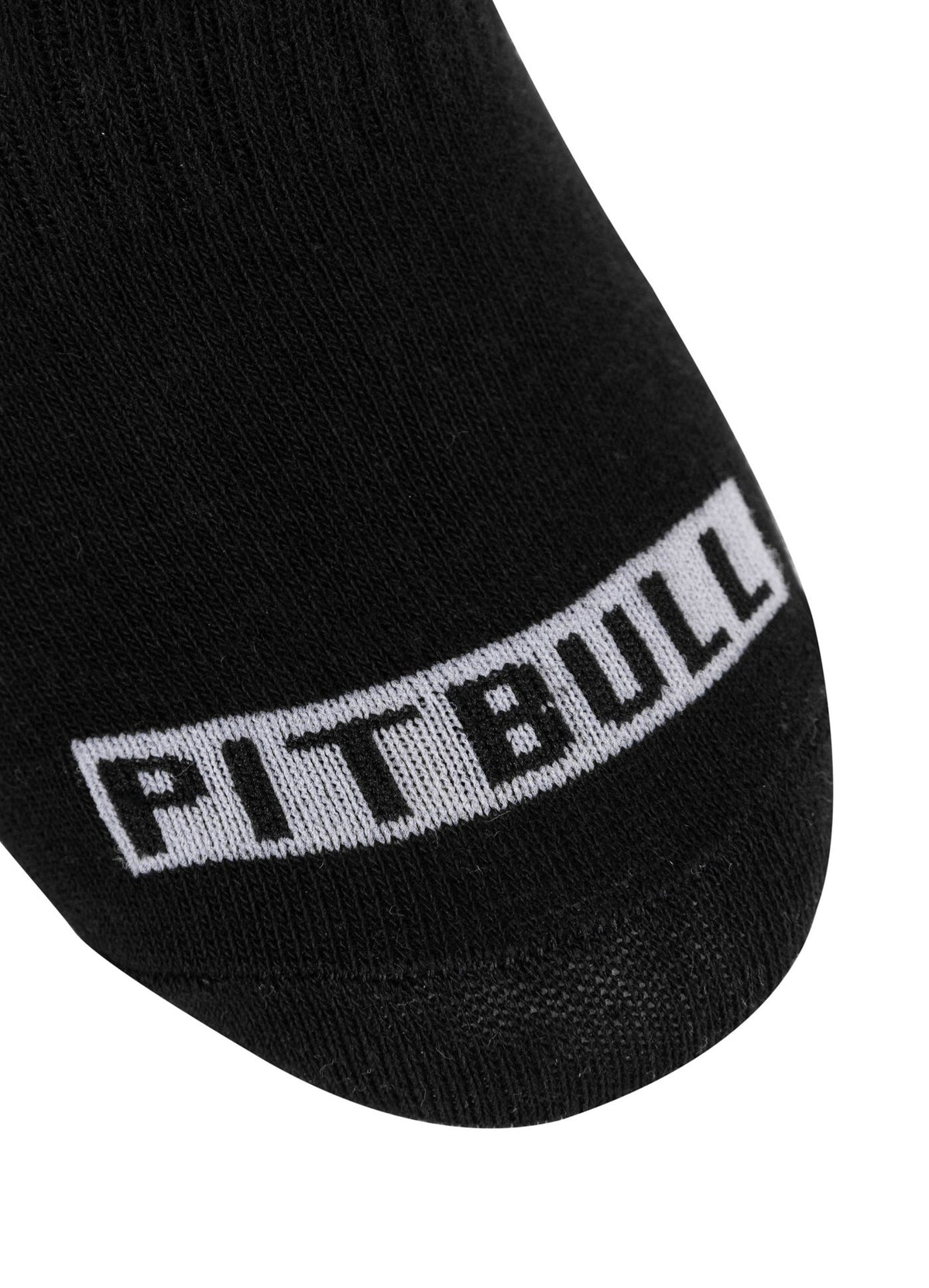 Dünne Socken Pad Pitbull 3er-Pack - Schwarz