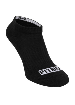 Dicke Socken Pad Pitbull 3er-Pack - Schwarz