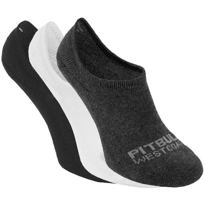 Dicke Socken NoShow 3er-Pack - Gemischt