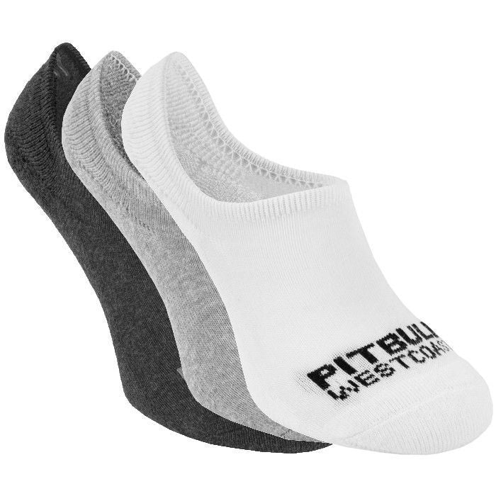 Dicke Socken NoShow 3er-Pack - Gemischt
