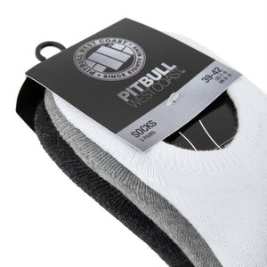 Dicke Socken NoShow 3er-Pack - Gemischt