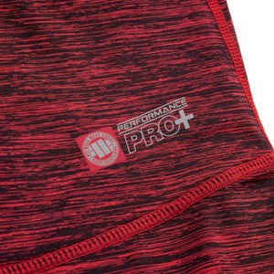 Frauen Kompressionsshorts Performance Pro plus - Rot