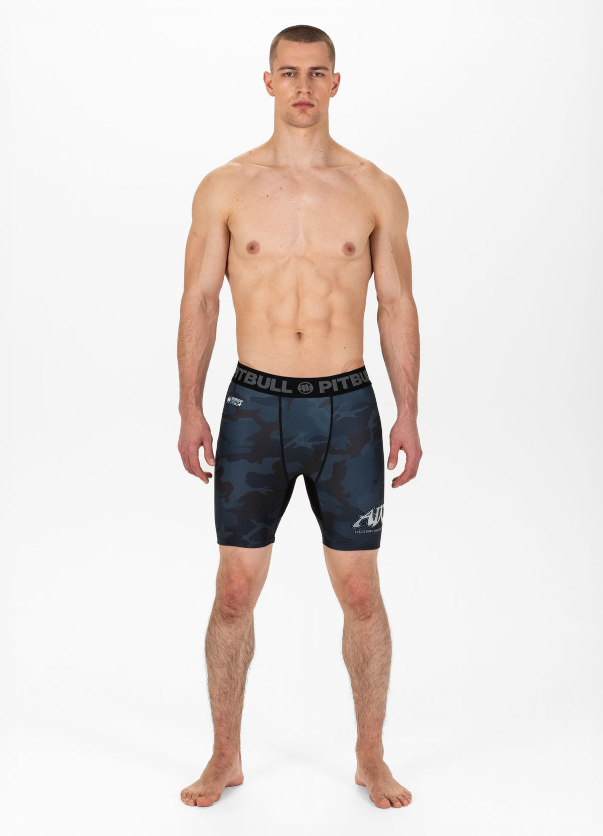 Kompressionsshorts ADCC CAMO All Black Camo