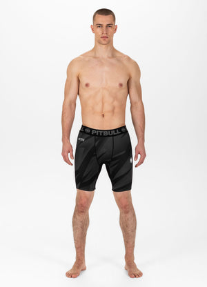 DOT CAMO 2 Graue Kompressionsshorts