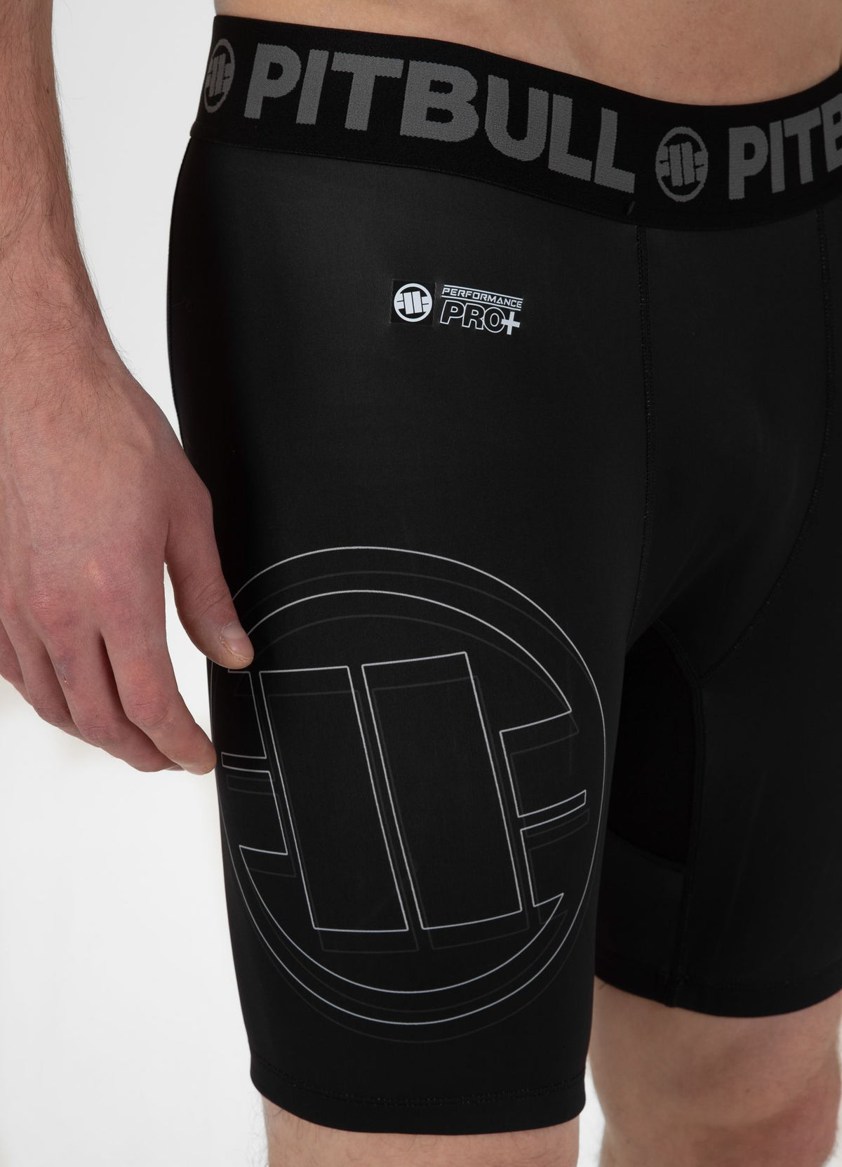 Kompressionsshorts HILLTOP SPORTS Schwarz