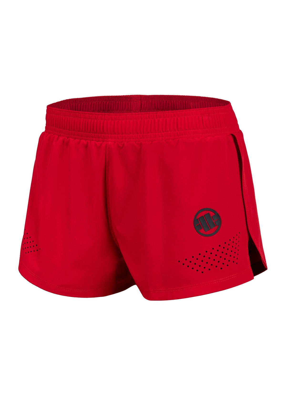 Frauen Shorts Performance Pro plus Small Logo - Rot