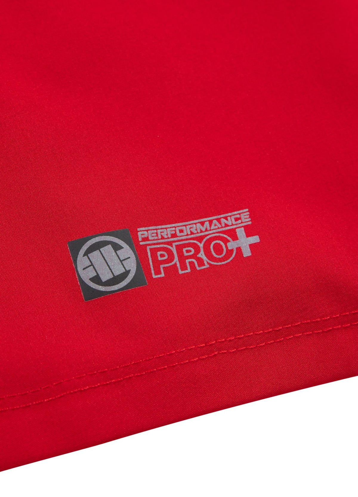 Frauen Shorts Performance Pro plus Small Logo - Rot