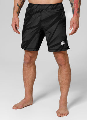 DOT CAMO 2 Schwarze Performance-Shorts