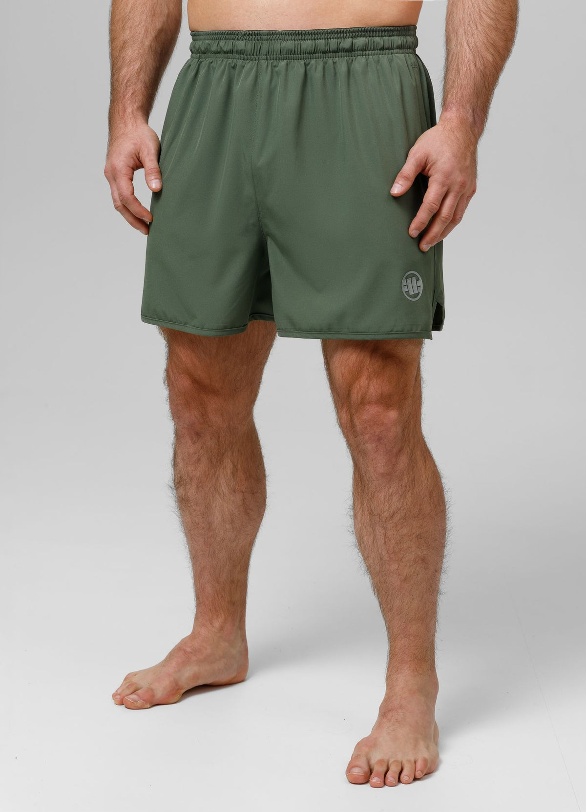 Sportshorts Performance Pro plus Small Logo II - Olivgrün