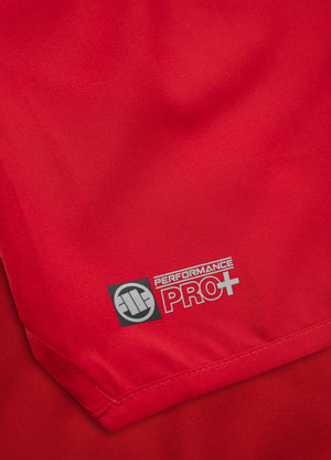 Sportshorts Performace Pro plus Small Logo II - Rot