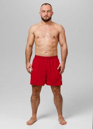 Sportshorts Performace Pro plus Small Logo II - Rot