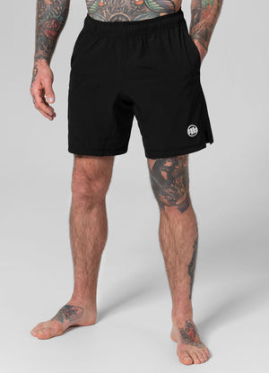 SOLIDE schwarze Performance-Shorts